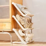 Multi-Layer Stackable Shoes Rack Space Saving Removable Shoerack for Entry Door Shoes Organizer - Image 2