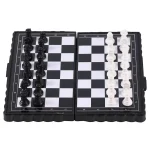 1 Box Of Foldable Magnetic International Chess Set With Plastic Chessboard Board Game , Ideal Tabletop Game For Family Gathering - Image 4