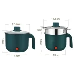 Mini Electric Rice Cooker Non-Stick Single/Double Layer Multifunction Cooking Machine Hot Pot for Home Use - Image 5