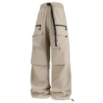 Spring Autumn Men Cargo Pant Fashion Loose Comfortable Breathable Multiple Pockets Cargo Long Pants Fitness Running Casual Pant - Image 3
