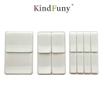 80/160 Pages Frosted Simple Pure White Index Stickers Transparent Label Stickers DIY Sticky Notes Office School Supplies - Image 2
