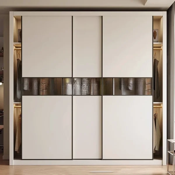 Open System Closet Cupboard Bedroom Clothes Nordic Wardrobe Minimalist Modern Jewelry Fabric Cube Guarda Roupa Home Furniture - Image 2