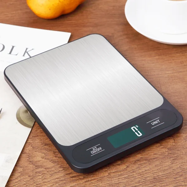 10kg Digital Kitchen Scale Baking Gram Weight Scales LCD Digital Display Electronic Table Scale Personal Healthy Diet Food Scale - Image 3