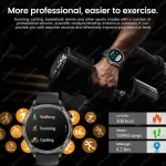 New Watch GT6 Smart Watch Men HD AMOLED Screen GPS Track Always Show Time Heart Rate Bluetooth Call Waterproof Sports Smart watch - Image 4