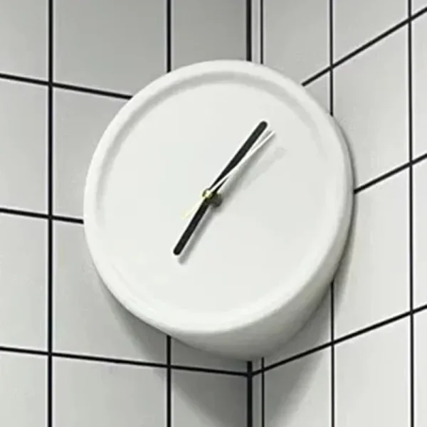 1pc Bright Corner Angle Clocks Creative Wall Clocks Minimalism Clock Personality Living Room Clock Modern Home Aesthetic Decor - Image 4