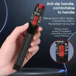 COMPTYCO 50MW FTTH Fiber Optic Tester Pen Type Red Laser Optical FiberLight 50KM Visual Fault Locator Optical Cable Tester - Image 2