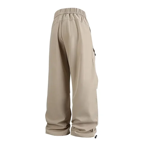 Spring Autumn Men Cargo Pant Fashion Loose Comfortable Breathable Multiple Pockets Cargo Long Pants Fitness Running Casual Pant - Image 2
