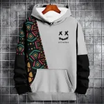 New Hoodie For Men Print Sweatshirt Street Hoody Pullover Oversized Tops - Image 4