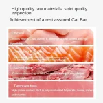 Pet Treats Interactive Rewards Salmon Cat Food Kitty Snacks Cat Fattening Cheeks Cat Staple Food Cat Snacks Training Reward - Image 3