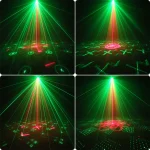 MINI 32 Patterns RG Laser Projector Party Light DJ Dance Disco Bar Family Christmas Effect Stage Lamp Show Y11 - Image 2