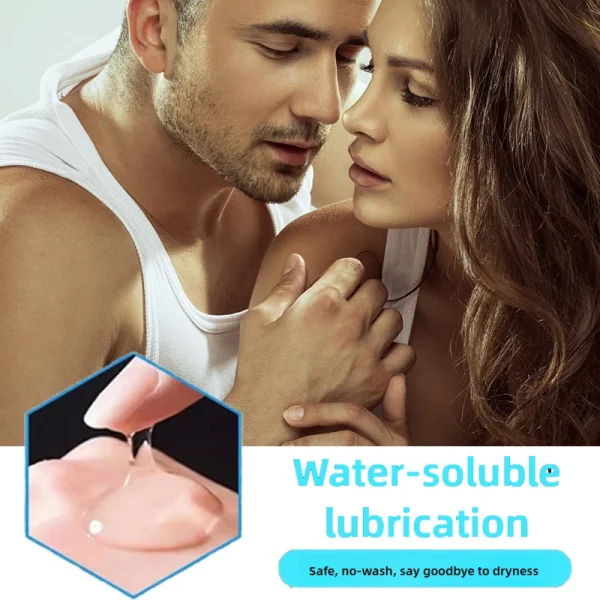 Ice Feeling Lubricant for Water-based Anal Lubricants Women Lubrication Session Vagina Adult Couple Intimate Lube Gel SexShop - Image 2