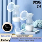 Missbaby Double Electric Breast Pump - Postpartum Automatic High-Suction Quiet Comfort Breastmilk Extractor