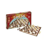 Family Classics Chess with Folding Board and Full Size Chess Pieces Ideal for Travel Home and Outdoor Games Durable Design with - Image 2