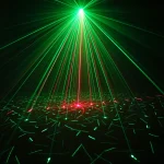 MINI 32 Patterns RG Laser Projector Party Light DJ Dance Disco Bar Family Christmas Effect Stage Lamp Show Y11