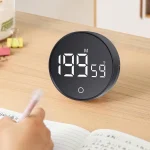 Magnetic Countdown Alarm Clock Kitchen Timer Manual Digital Timer Stand Desk Clock Cooking Timer Shower Study Stopwatch - Image 3