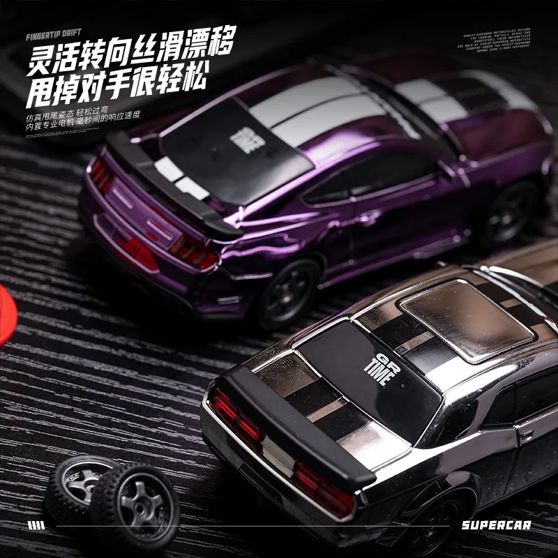 kf-S74a156802c7c4cc29f4cb78c2e6de248y 1/43 Scale Remote Control Drift Car High-Speed 4WD Racing Car with Full-Scale Gyroscope for Boys Remote Control Toy Gift - Image 1
