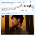 Xiaomi Redmi Buds 5 Air Pods 46dB Active Noise Cancellation Bluetooth 5.3 TWS ANC Headset 40h Long Battery Life CN version - Image 2