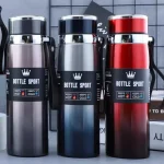1L Thermal Water Bottle Keep Cold and Hot Water Bottle Thermos for Water Tea Coffee Vacuum Flasks Stainless Steel Thermos Bottle