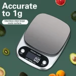 10kg High-Precision Digital Scale Portable Kitchen Scale for Home Use Digital Food Baking Scale & Jewelry Weighing Device