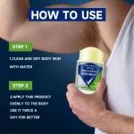 Deodorant for Men Roll-on Bottle Reduce Sweating Odor Remover Underarm Body Deodorant Stick Fast Dry Lasting Portable Refresh - Image 3