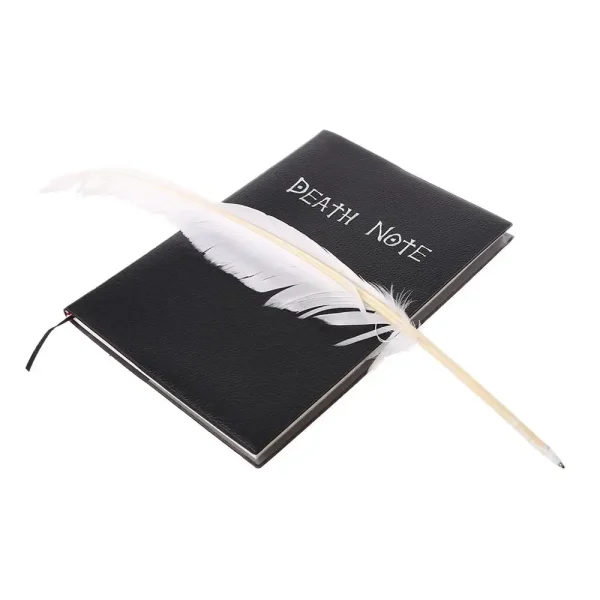 New Collectable Death Note Notebook School Large Anime Theme Writing Journal Diary Planner Stationery Cosplay Prop Fan - Image 2
