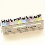 150 Sheets/Pack, Cartoon Cat Theme Sticky Notes Set - Perfect for Bookmarks and Memo Pads, Essential for Office Use - Image 2