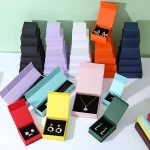 12/24pcs Magnet Clamshell Small Gift Boxes For Wedding Birthday Party Jewelry Ring Necklace Packaging Paper Box - Image 2