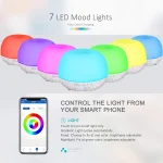 WiFi Smart 550ML Electric Aroma Diffuser Essential Oil Diffuser Air Humidifier Ultrasonic Remote Control Mist Maker Home - Image 2
