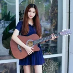 Acoustic Guitar for Beginners - 38/41 Inch Solid Wood, Student/Teen, Self-Learning - Image 2