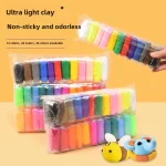 Ultra-Light Clay Non-Toxic Safe and Odorless Plasticine Refill 12 Colors 24 Colors 36 Colors Handmade DIY Material Tools Clay Space Color Mud Toy Set - Image 2