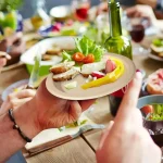 50PCS Disposable Paper Plates Convenient Clean Disposable Paper Plates Lunch Gatherings Cake Dessert Camping Party Kitchen - Image 2