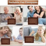 1000/2000/3000/5000/10000 Euro Money Gift Box Wooden Piggy Bank Money Vault Savings Box Challenge Cash Storage Case - Image 4