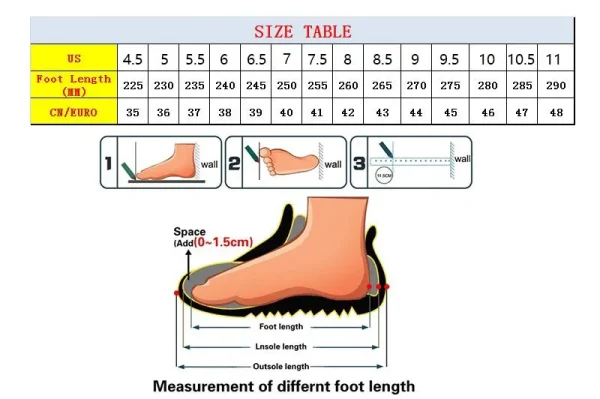 Men's Korean rotating buckle fashion casual sports shoes For Men four season soft soled non slip outdoor running shoes student sneakers - Image 3