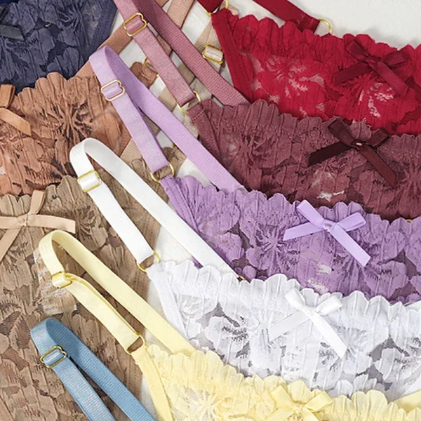 12pcs/Set Panty Low Rise Sexy Women's G-string Breathable Comfortable Female Lingerie Erotic Elegant Lady Thongs Underwear Panties - Image 3