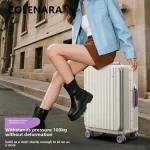 COLENARA Carry-on Travel Luggage ABS+PC Boarding Case 20"24"26"28 Inch Large Capacity Trolley Case Women's Cabin Suitcase - Image 4