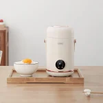 1L Rice Cooker Mini Portable Electric Cooker Ceramic Glazed Liner Multifunctional Electric Hot Pot 220V Home Kitchen Appliances - Image 5