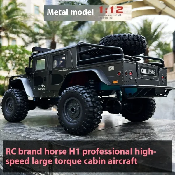 Jjrc Professional Adult Four-Wheel Drive Racing Car High-Speed Off-Road Climbing Hummer Model Toy Remote Control Vehicle Boy Toy - Image 3
