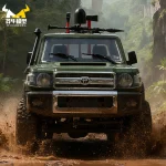 MN MODEL 1:12 4WD RC Off-road Dinosaur Car Adventure Shovel Tool All Terrain Vehicle Rock Crawler Climbing Truck Toy for Adult - Image 2