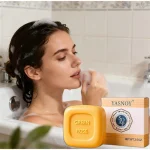 Almond Honey Handmade Soap Bar Natural Moisturizing Facial & Body Soap Gift Set For Christmas Birthday Moisturize & Nourish Skin - Image 2