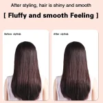 Profesional Styling Custom 2 in 1 Hair Straightener LCD Display Wide Plate for Hair Salon Curling - Image 2