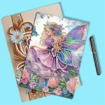 50-Page A5 Diamond Painting Diary Book 5D DIY Diamond Art Painting Notebook Kit for Adults Beginners Holiday Birthday Gift - Image 4