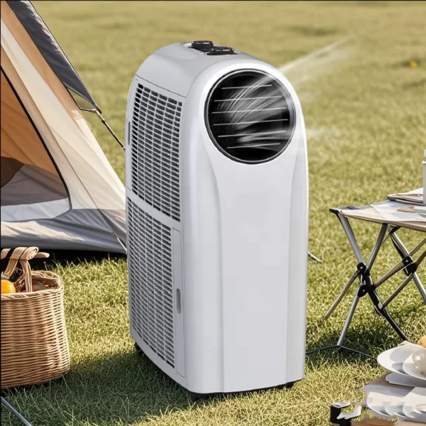 12000BTU Portable Air Cooler Dual-tube Mobile Air Conditioner Home Office Refrigeration Heating Dehumidification - Image 2