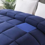 WQSPRING Soft Down Duvet All Season Hypoallergenic Breathable Comforter with Corner Tabs Lightweight Hotel Bedding - Image 2