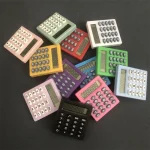 1Pcs Boutique Stationery Small Square Calculator Personalized Mini Candy Color School and Office Electronics Creative Calculator - Image 2