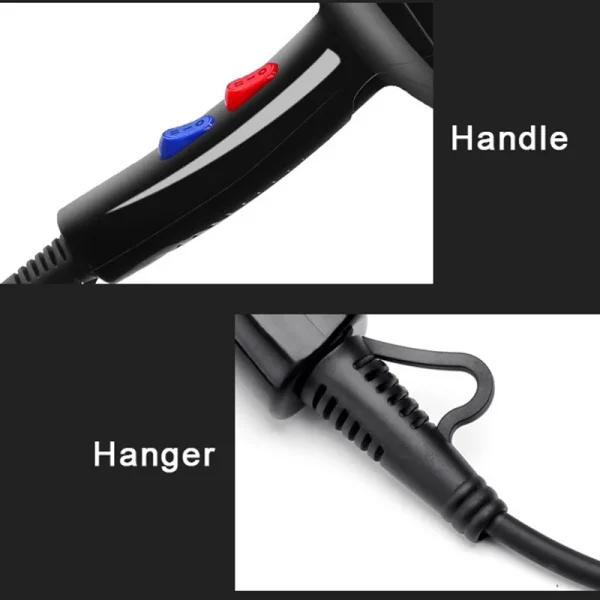 Original EU Plug Hot Cold Wind Professional Hair Dryer Blow dryer Hairdryer For Hair Salon for Household Use - Image 5