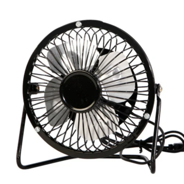 Usb Small Fan 4/6/8 Inch Iron Office Dormitory Mini Rotating Fan Portable Bass Electric Fan Home Office Supplies - Image 5