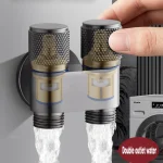 Handheld Toilet Bidet Faucet Rain Sprayer Stainless Steel Dual Button Bidet Sprayer Set Handheld Sprayer Shower Self-Cleaning - Image 5