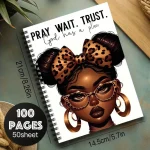Christian Prayer Spiral Notebook. Inspirational diary & planner, a perfect gift for female friends. - Image 2