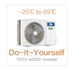 24,000 BTU Inverter Split Air Conditioner - Smart WiFi Energy-Saving AC (R32 Eco Refrigerant, 220V, Ultra Quiet 19dB） - Image 3