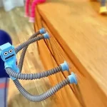 Children Suction Cup Toys Pop Tubes Stress Relief Telescopic Robot Toy Sensory Bellows Toys Anti-stress Squeeze Toy - Image 3